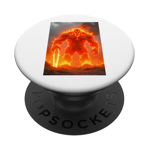 Surtr Surt nordische nördliche Mythologie Feuerriese PopSockets Klebender PopGrip Surtr Surt nordische nördliche Mythologie Feuerriese PopSockets Klebender PopGrip von Boom Manufaktur