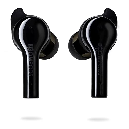 Boompods Bassline GO True Wireless Bluetooth Kopfhörer, kabellose Ohrhörer & Ladebox, bis zu 23 Std. Spielzeit, TWS In-Ear Kopfhörer mit ENC Noise Cancelling Mikrofon, IPX4 Schutz Ear Buds von Boompods