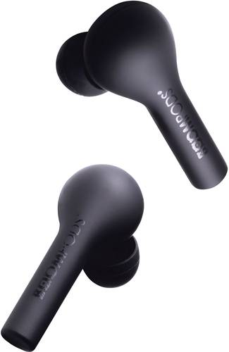 Boompods Bassline In Ear Kopfhörer Bluetooth® Schwarz Headset, Magnetisch, Touch-Steuerung von Boompods