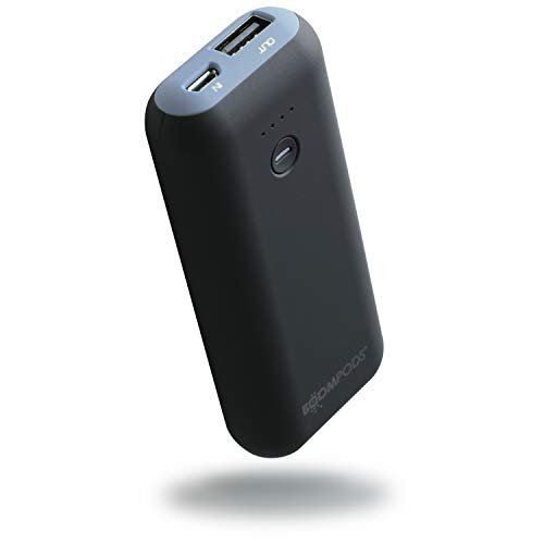 Boompods Powerboom Powerbank 5000mAh - Tragbare Universal-Schnellladestation klein, Kompakte Ladestation mit USB-Anschluss, Leichter Externer Akku für Handy und Reisen Boompods Powerboom Powerbank 5000mAh - Tragbare Universal-Schnellladestation klein, Kompakte Ladestation mit USB-Anschluss, Leichter Externer Akku für Handy und Reisen von Boompods