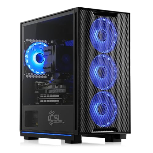 Boost Boxx Gaming PC mit AMD Ryzen 5 5500 6x3600 MHz, 1000 GB M.2 PCIe SSD, 16 GB DDR4-RAM, NVIDIA GeForce RTX 4060, HDMI, DisplayPort, USB 3.2, Advanced M10570C von Boost Boxx