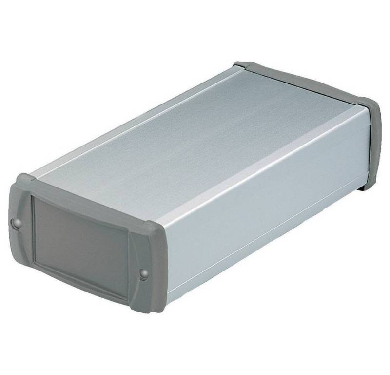 Bopla Montagedose Aluminiumprofil mit Abschlussdeckeln aus ABS, (Profil horizontal geteilt) von Bopla