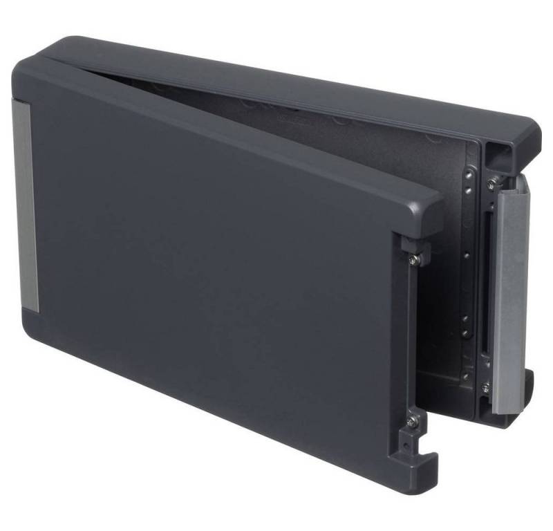 Bopla Montagedose Bocube Aluminiumgehäuse, (Integriertes Scharnier) von Bopla