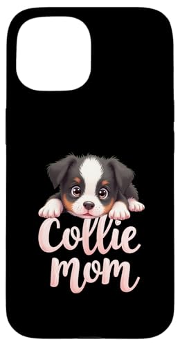 Border Collie Mama Hund Border Collie Mama Süßer Welpe Hülle für iPhone 15 Border Collie Mama Hund Border Collie Mama Süßer Welpe Hülle für iPhone 15 von Border Collie Fun Designs