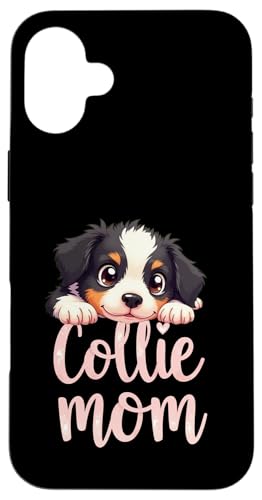 Border Collie Mama Hund Border Collie Mama Süßer Welpe Hülle für iPhone 16 Plus Border Collie Mama Hund Border Collie Mama Süßer Welpe Hülle für iPhone 16 Plus von Border Collie Fun Designs