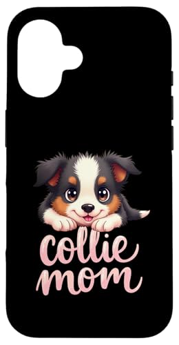 Border Collie Mama Hund Border Collie Mama Süßer Welpe Hülle für iPhone 16 Border Collie Mama Hund Border Collie Mama Süßer Welpe Hülle für iPhone 16 von Border Collie Fun Designs