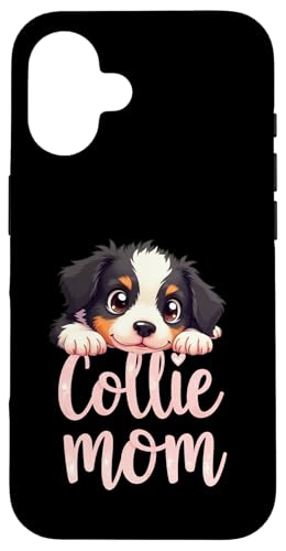 Border Collie Mama Hund Border Collie Mama Süßer Welpe Hülle für iPhone 16 Border Collie Mama Hund Border Collie Mama Süßer Welpe Hülle für iPhone 16 von Border Collie Fun Designs