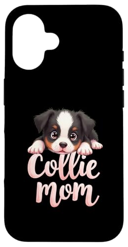 Border Collie Mama Hund Border Collie Mama Süßer Welpe Hülle für iPhone 16 Border Collie Mama Hund Border Collie Mama Süßer Welpe Hülle für iPhone 16 von Border Collie Fun Designs