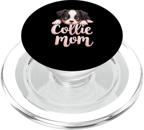 Border Collie Mama Hund Border Collie Mama Süßer Welpe PopSockets PopGrip für MagSafe Border Collie Mama Hund Border Collie Mama Süßer Welpe PopSockets PopGrip für MagSafe von Border Collie Fun Designs