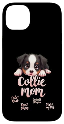 Lustiges Collie Mom Dog Border Collie Mama Humor Zitat Hülle für iPhone 14 Plus von Border Collie Fun Designs