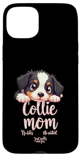 Lustiges Collie Mom Dog Border Collie Mama Humor Zitat Hülle für iPhone 15 Plus Lustiges Collie Mom Dog Border Collie Mama Humor Zitat Hülle für iPhone 15 Plus von Border Collie Fun Designs