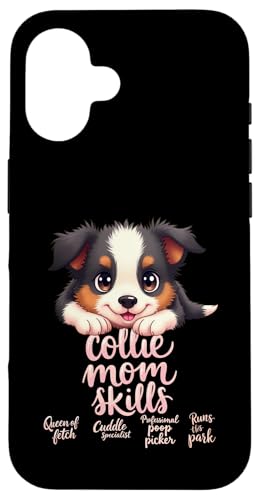 Lustiges Collie Mom Dog Border Collie Mama Humor Zitat Hülle für iPhone 16 Lustiges Collie Mom Dog Border Collie Mama Humor Zitat Hülle für iPhone 16 von Border Collie Fun Designs