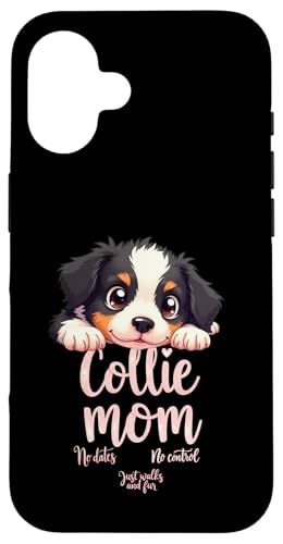 Lustiges Collie Mom Dog Border Collie Mama Humor Zitat Hülle für iPhone 16 Lustiges Collie Mom Dog Border Collie Mama Humor Zitat Hülle für iPhone 16 von Border Collie Fun Designs
