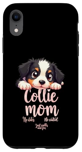 Lustiges Collie Mom Dog Border Collie Mama Humor Zitat Hülle für iPhone XR Lustiges Collie Mom Dog Border Collie Mama Humor Zitat Hülle für iPhone XR von Border Collie Fun Designs