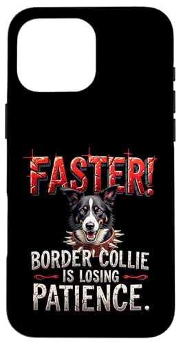 Lustiges Geschenk für Border Collie Hundebesitzer Hülle für iPhone 16 Pro Max Lustiges Geschenk für Border Collie Hundebesitzer Hülle für iPhone 16 Pro Max von Border Collie Fun Designs