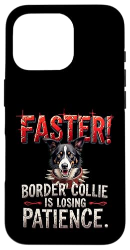 Lustiges Geschenk für Border Collie Hundebesitzer Hülle für iPhone 16 Pro Lustiges Geschenk für Border Collie Hundebesitzer Hülle für iPhone 16 Pro von Border Collie Fun Designs