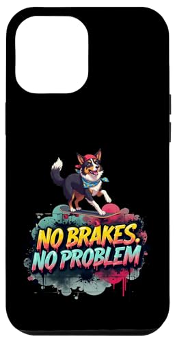 Lustiges Skateboard-Geschenk für Border Collie Hundebesitzer Hülle für iPhone 12 Pro Max Lustiges Skateboard-Geschenk für Border Collie Hundebesitzer Hülle für iPhone 12 Pro Max von Border Collie Fun Designs