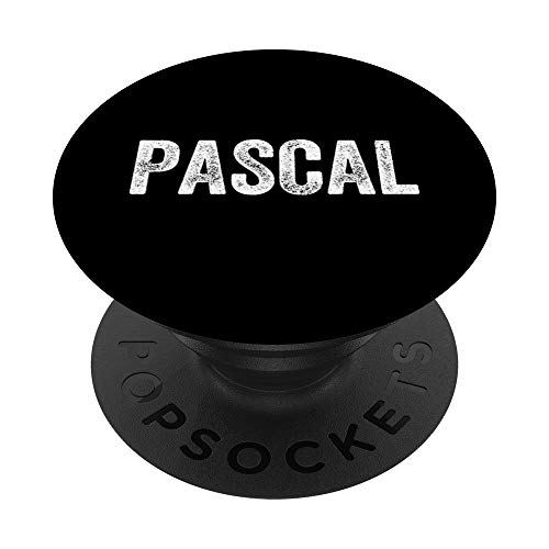 Pascal Vorname Jungen Personalisiertes Geschenk PopSockets PopGrip: Ausziehbarer Sockel und Griff für Handys/Tablets mit Tauschbarem Top von BoredKoalas Jungen Vornamen Geschenke