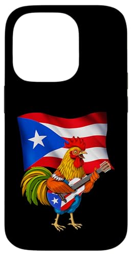 Hahn Flagge von Puerto Rico Puertorikanische Boricua Hülle für iPhone 14 Pro von Boricua Puerto Rico Taino Clothing