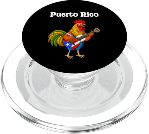 Hahn Flagge von Puerto Rico Puertorikanische Boricua PopSockets PopGrip für MagSafe Hahn Flagge von Puerto Rico Puertorikanische Boricua PopSockets PopGrip für MagSafe von Boricua Puerto Rico Taino Clothing
