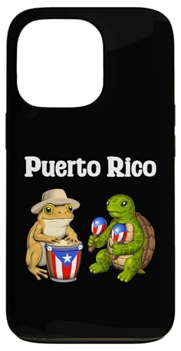 Puerto Ricanischer Frosch Schildkröte puertoricanische Hülle für iPhone 13 Pro Puerto Ricanischer Frosch Schildkröte puertoricanische Hülle für iPhone 13 Pro von Boricua Puerto Rico Taino Clothing