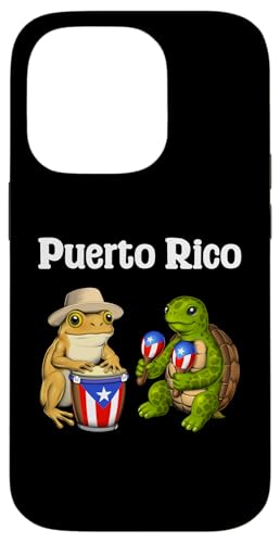 Puerto Ricanischer Frosch Schildkröte puertoricanische Hülle für iPhone 14 Pro Puerto Ricanischer Frosch Schildkröte puertoricanische Hülle für iPhone 14 Pro von Boricua Puerto Rico Taino Clothing