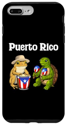 Puerto Ricanischer Frosch Schildkröte puertoricanische Hülle für iPhone 7 Plus/8 Plus Puerto Ricanischer Frosch Schildkröte puertoricanische Hülle für iPhone 7 Plus/8 Plus von Boricua Puerto Rico Taino Clothing