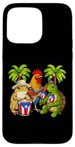 Puerto Ricanischer Frosch puertoricanische flagge stolzes Hülle für iPhone 15 Pro Max Puerto Ricanischer Frosch puertoricanische flagge stolzes Hülle für iPhone 15 Pro Max von Boricua Puerto Rico Taino Clothing