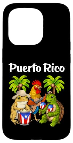 Puerto Ricanischer Frosch puertoricanische flagge stolzes Hülle für iPhone 15 Pro Puerto Ricanischer Frosch puertoricanische flagge stolzes Hülle für iPhone 15 Pro von Boricua Puerto Rico Taino Clothing
