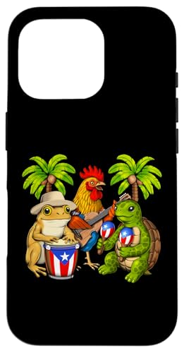 Puerto Ricanischer Frosch puertoricanische flagge stolzes Hülle für iPhone 16 Pro Puerto Ricanischer Frosch puertoricanische flagge stolzes Hülle für iPhone 16 Pro von Boricua Puerto Rico Taino Clothing