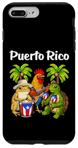 Puerto Ricanischer Frosch puertoricanische flagge stolzes Hülle für iPhone 7 Plus/8 Plus Puerto Ricanischer Frosch puertoricanische flagge stolzes Hülle für iPhone 7 Plus/8 Plus von Boricua Puerto Rico Taino Clothing