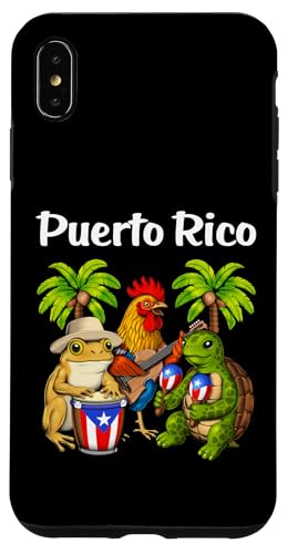 Puerto Ricanischer Frosch puertoricanische flagge stolzes Hülle für iPhone XS Max von Boricua Puerto Rico Taino Clothing
