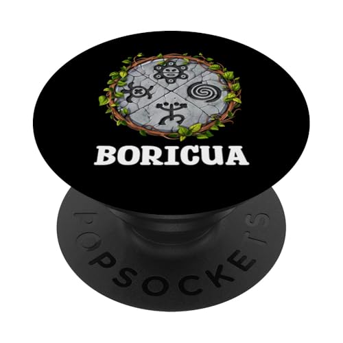 Puerto Rico Boricua Sonne Symbol Puertorikanischer Stolz PopSockets Klebender PopGrip Puerto Rico Boricua Sonne Symbol Puertorikanischer Stolz PopSockets Klebender PopGrip von Boricua Puerto Rico Taino Clothing