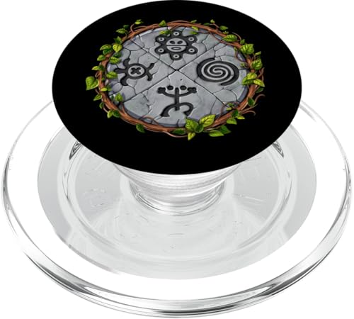 Puerto Rico Boricua Sonne Symbol Puertorikanischer Stolz PopSockets PopGrip für MagSafe von Boricua Puerto Rico Taino Clothing