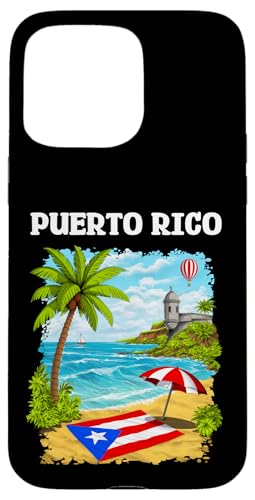 Puerto Rico Puertorikanische Flagge Puerto Ricanischer Stolz Hülle für iPhone 15 Pro Max von Boricua Puerto Rico Taino Clothing
