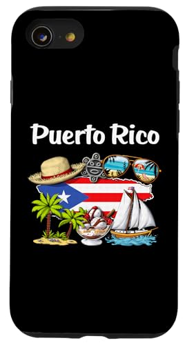 Puerto Rico Puertorikanische Flagge Puerto Ricanischer Stolz Hülle für iPhone SE (2020) / 7 / 8 von Boricua Puerto Rico Taino Clothing