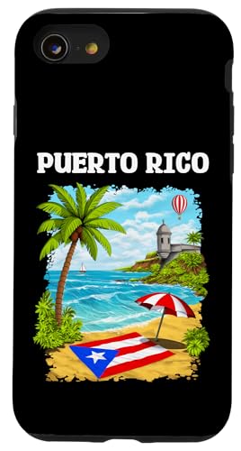 Puerto Rico Puertorikanische Flagge Puerto Ricanischer Stolz Hülle für iPhone SE (2020) / 7 / 8 von Boricua Puerto Rico Taino Clothing