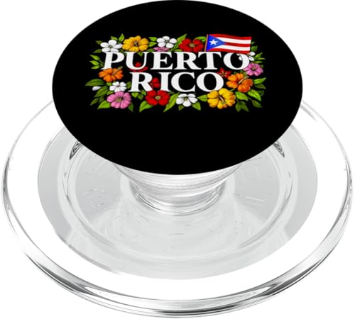 Puerto Rico Puertorikanische Flagge Puerto Ricanischer Stolz PopSockets PopGrip für MagSafe von Boricua Puerto Rico Taino Clothing