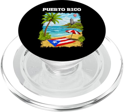 Puerto Rico Puertorikanische Flagge Puerto Ricanischer Stolz PopSockets PopGrip für MagSafe Puerto Rico Puertorikanische Flagge Puerto Ricanischer Stolz PopSockets PopGrip für MagSafe von Boricua Puerto Rico Taino Clothing