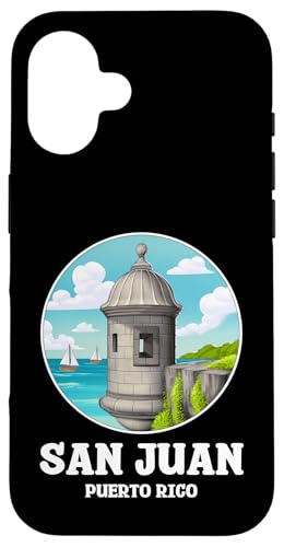 San Juan Puerto Rico Boricua puerto ricanisches Erbe Hülle für iPhone 16 San Juan Puerto Rico Boricua puerto ricanisches Erbe Hülle für iPhone 16 von Boricua Puerto Rico Taino Clothing