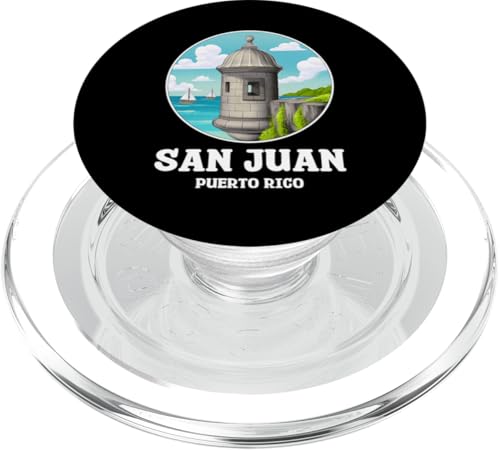 San Juan Puerto Rico Boricua puerto ricanisches Erbe PopSockets PopGrip für MagSafe San Juan Puerto Rico Boricua puerto ricanisches Erbe PopSockets PopGrip für MagSafe von Boricua Puerto Rico Taino Clothing