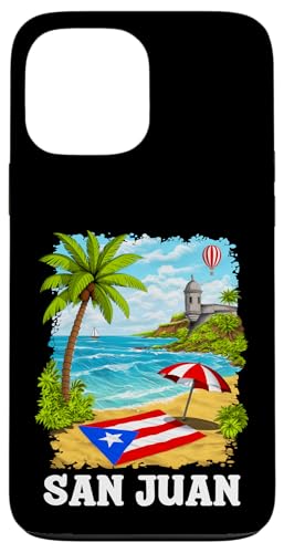 San Juan Puerto Rico Puertorikanische Flagge Boricua Hülle für iPhone 13 Pro Max von Boricua Puerto Rico Taino Clothing