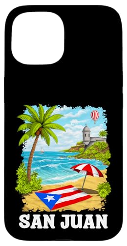 San Juan Puerto Rico Puertorikanische Flagge Boricua Hülle für iPhone 15 San Juan Puerto Rico Puertorikanische Flagge Boricua Hülle für iPhone 15 von Boricua Puerto Rico Taino Clothing