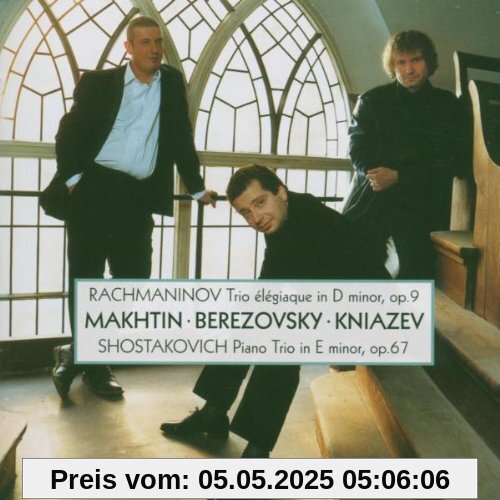 Trio élégiaque op.9 / Klaviertrio op.67 von Boris Berezovsky