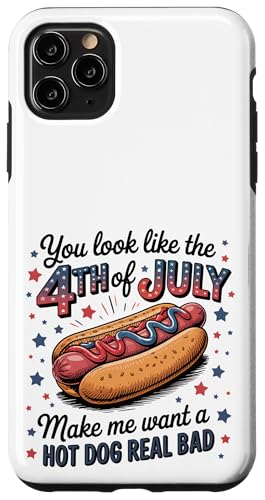4. Juli Hot Dog für Cookouts Feuerwerk und USA Pride Hülle für iPhone 11 Pro Max 4. Juli Hot Dog für Cookouts Feuerwerk und USA Pride Hülle für iPhone 11 Pro Max von Born to Grill Apparel.USA