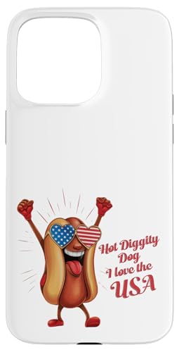 4. Juli Hot Dog für Cookouts Feuerwerk und USA Pride Hülle für iPhone 15 Pro Max 4. Juli Hot Dog für Cookouts Feuerwerk und USA Pride Hülle für iPhone 15 Pro Max von Born to Grill Apparel.USA