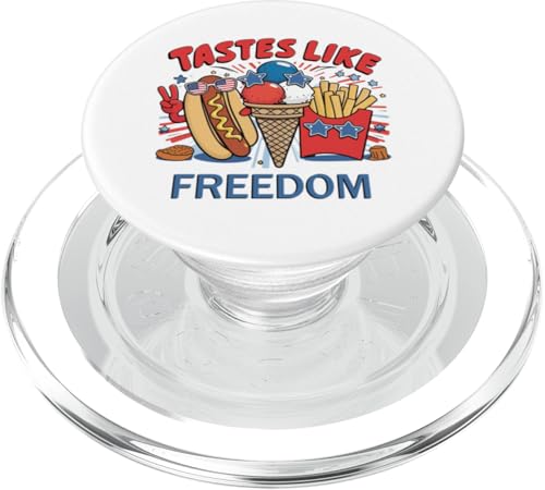 4. Juli schmeckt wie Freedom Independence Day Grillparty PopSockets PopGrip für MagSafe 4. Juli schmeckt wie Freedom Independence Day Grillparty PopSockets PopGrip für MagSafe von Born to Grill Apparel.USA