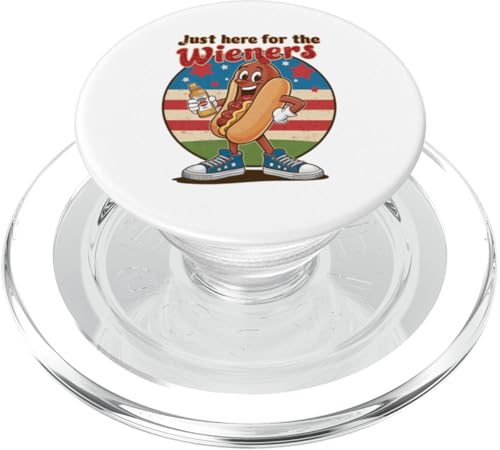 Amerikanische Flagge Hot Dog Monster Truck 4. Juli BBQ Party PopSockets PopGrip für MagSafe Amerikanische Flagge Hot Dog Monster Truck 4. Juli BBQ Party PopSockets PopGrip für MagSafe von Born to Grill Apparel.USA