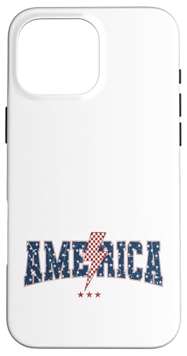 Amerikanische Flagge im Vintage-Stil, patriotische Unabhängigkeitstag, 4. Juli Hülle für iPhone 16 Pro Max Amerikanische Flagge im Vintage-Stil, patriotische Unabhängigkeitstag, 4. Juli Hülle für iPhone 16 Pro Max von Born to Grill Apparel.USA