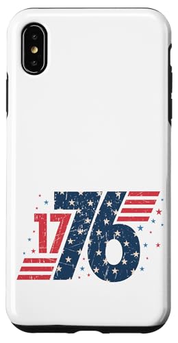 Amerikanische Flagge im Vintage-Stil, patriotische Unabhängigkeitstag, 4. Juli Hülle für iPhone XS Max Amerikanische Flagge im Vintage-Stil, patriotische Unabhängigkeitstag, 4. Juli Hülle für iPhone XS Max von Born to Grill Apparel.USA